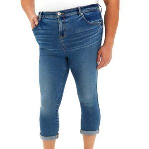 26 CROP MIDFIT SUPER SKINNY JEAN - SUPER SOFT MEDIUM WASH